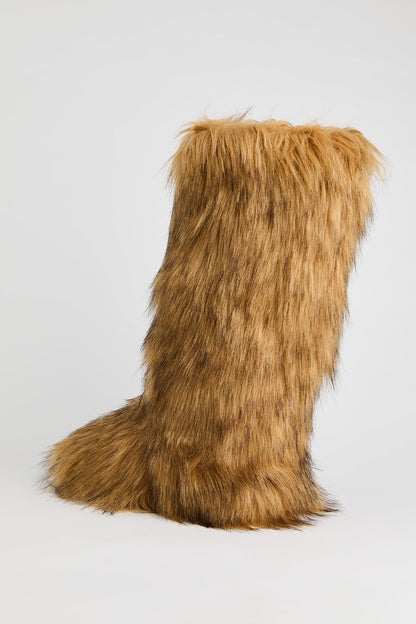 Tall Faux Fur Boot