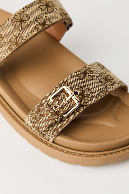 Printed Velcro Sandal
