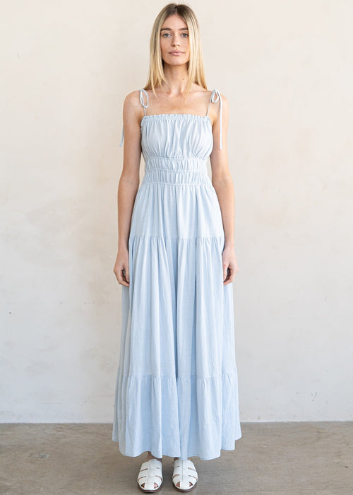 CAROLINE TIERED MAXI DRESS