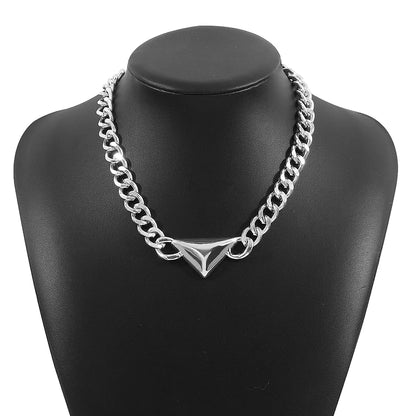 Alloy Geometric Necklace