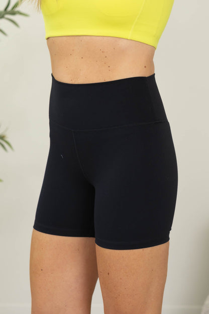 Black Venice Cloud Light Contour Biker Shorts