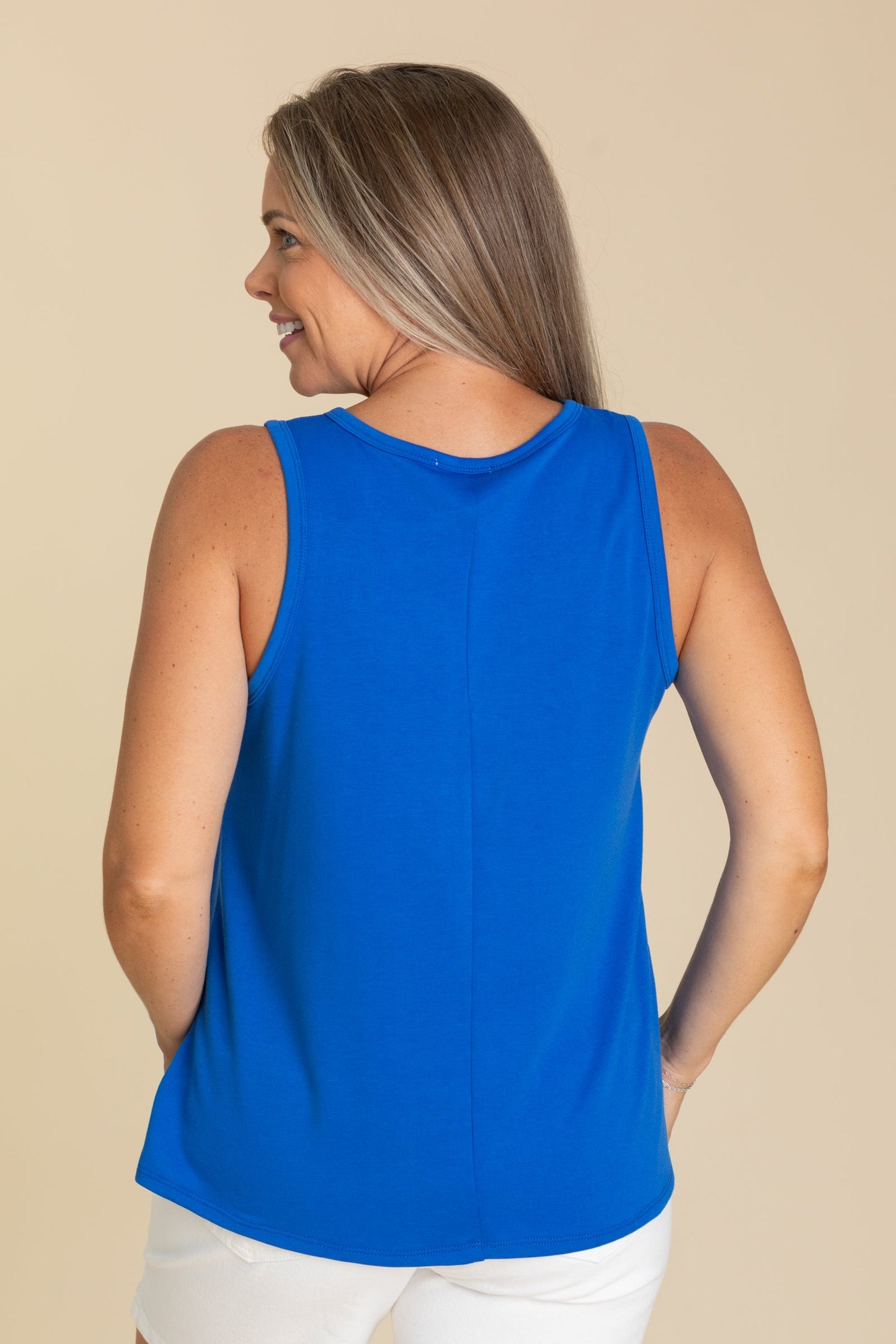 Basic Tank With Button Detail