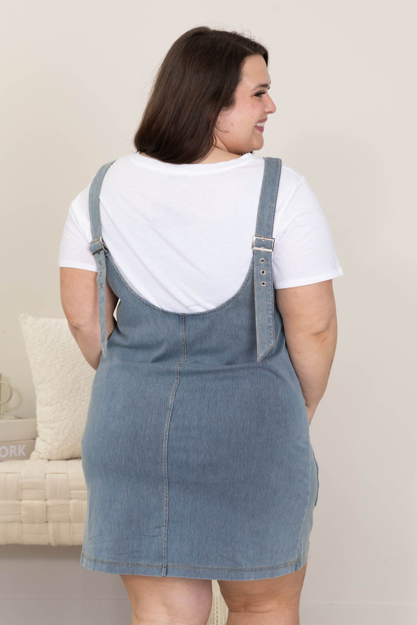 Blue Meadow Jumper Dress