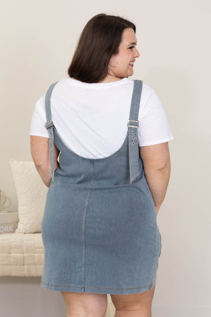 Blue Meadow Jumper Dress