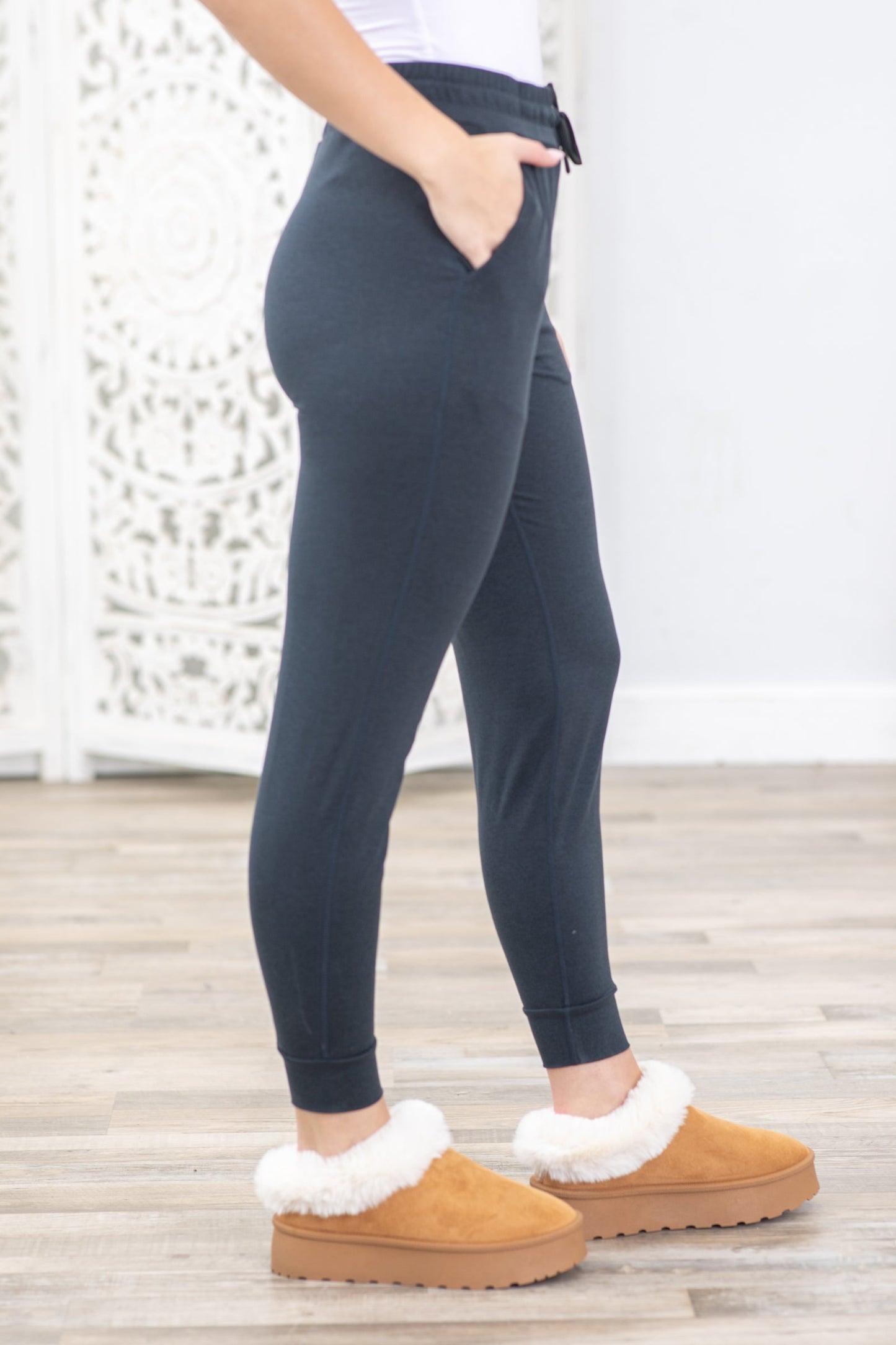 Black Slim Joggers