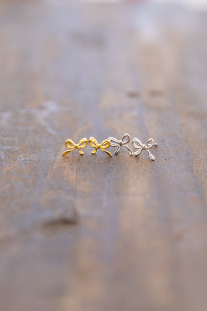 Bow Stud Earrings
