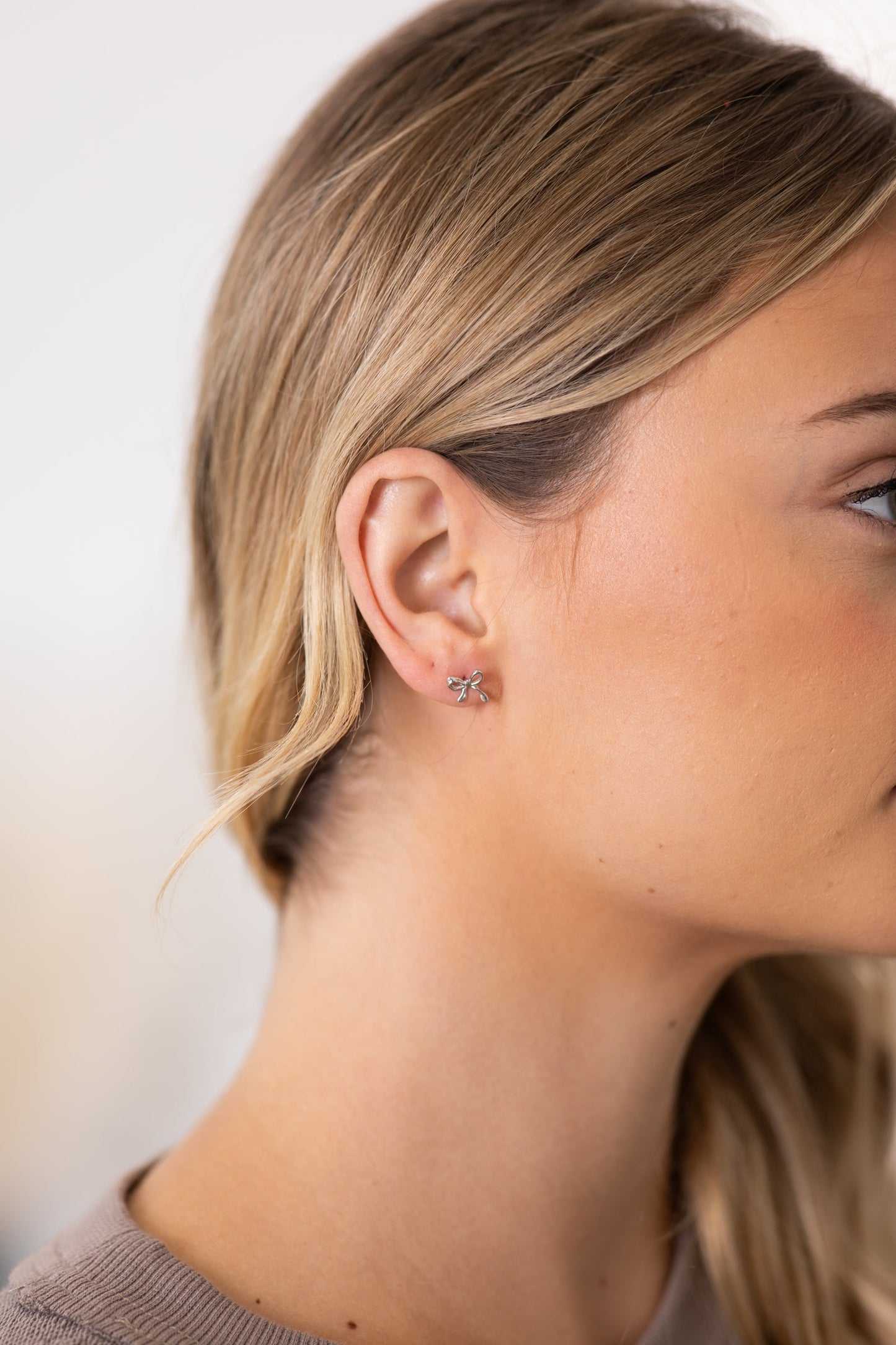 Bow Stud Earrings