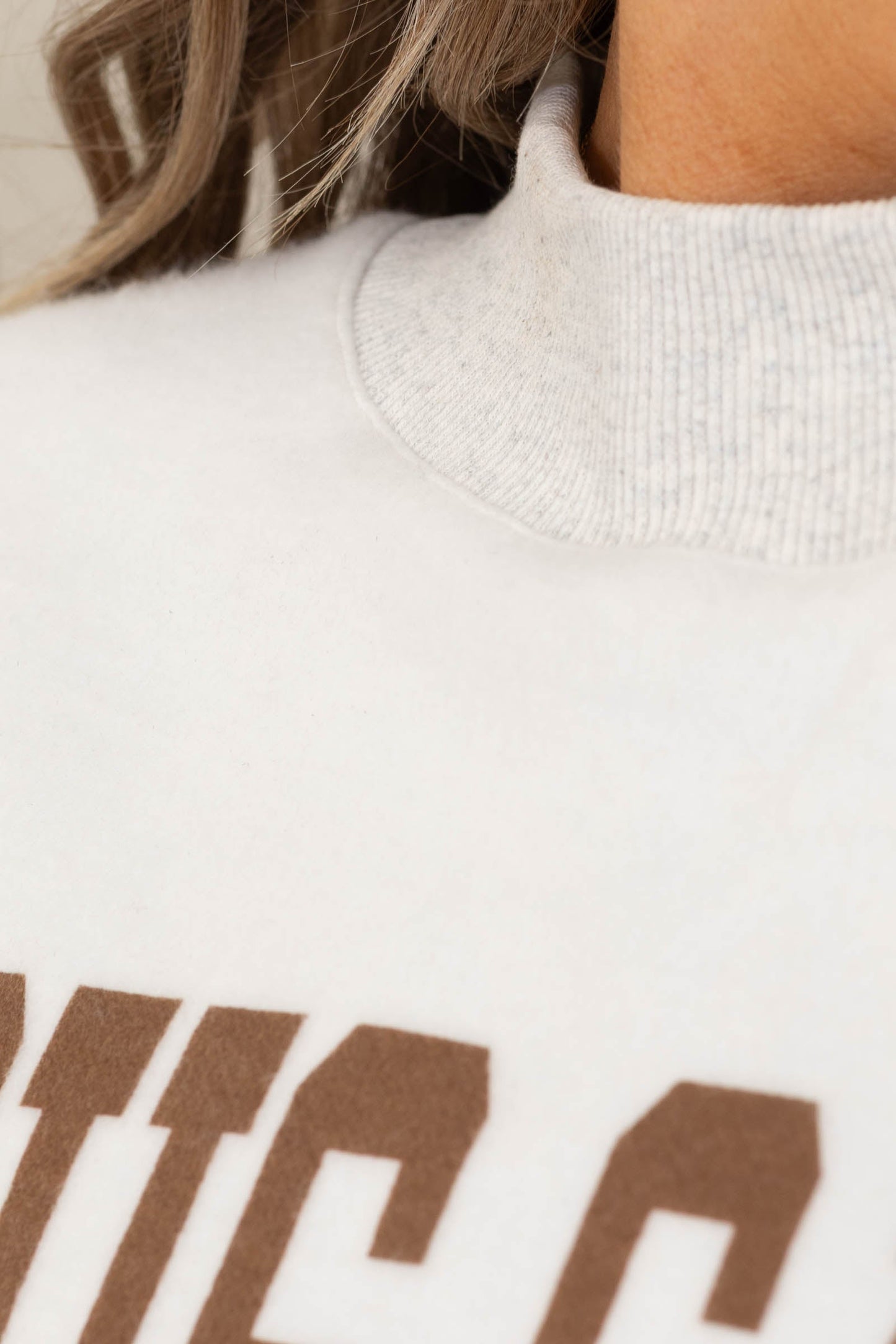 Ash Grey Cross & Jesus Saves Reversible Sweatshirt