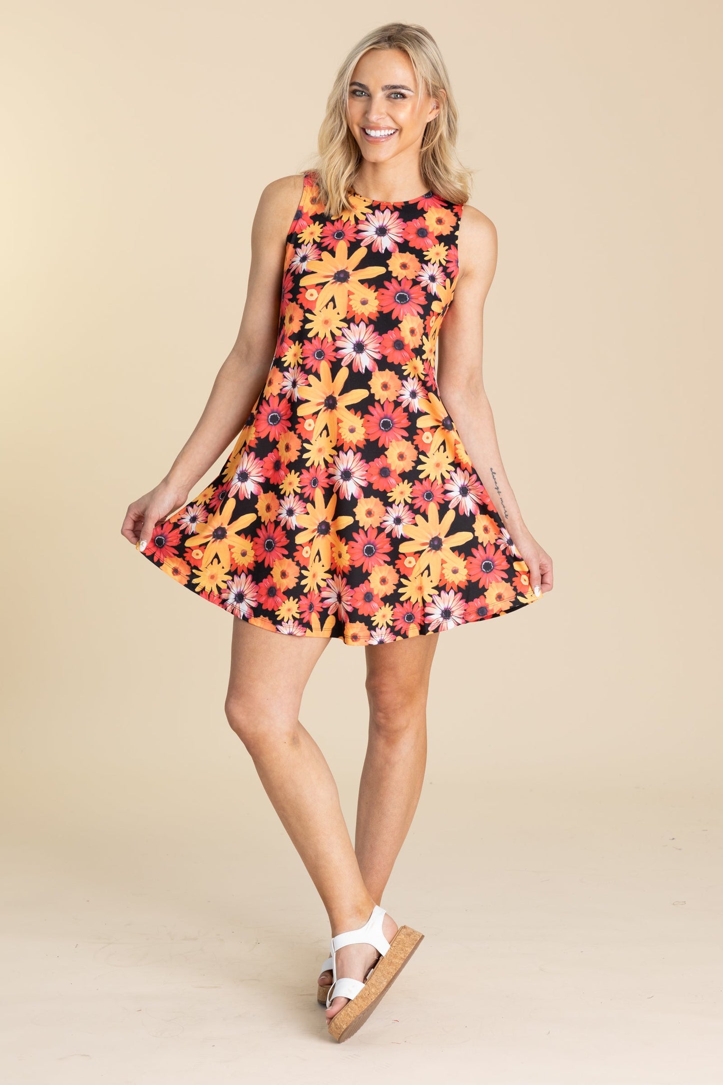 Beauty In Bloom A-Line Dress