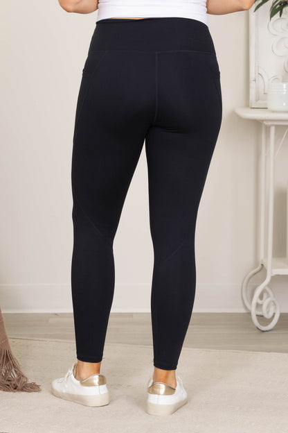 Black High Rise Sculpt Leggings