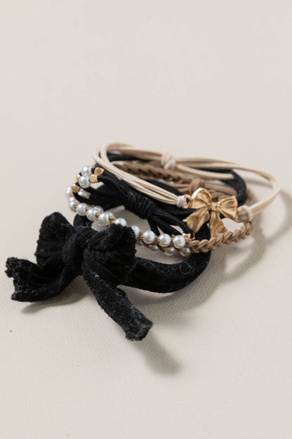 Boho Dual Function Knot Bracelet Hair Ties