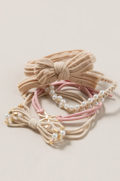 Boho Dual Function Knot Bracelet Hair Ties