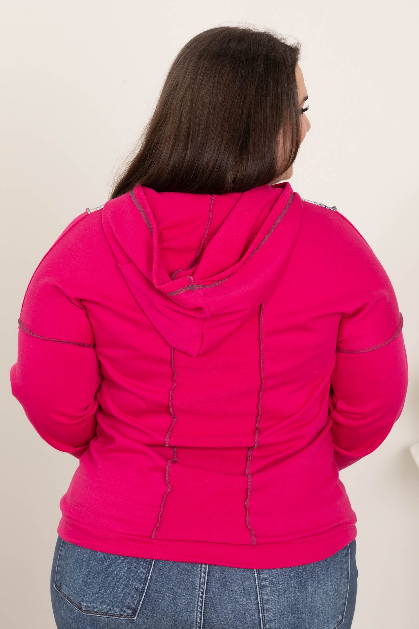 Breezy Knit Long Sleeve Hoodie Top