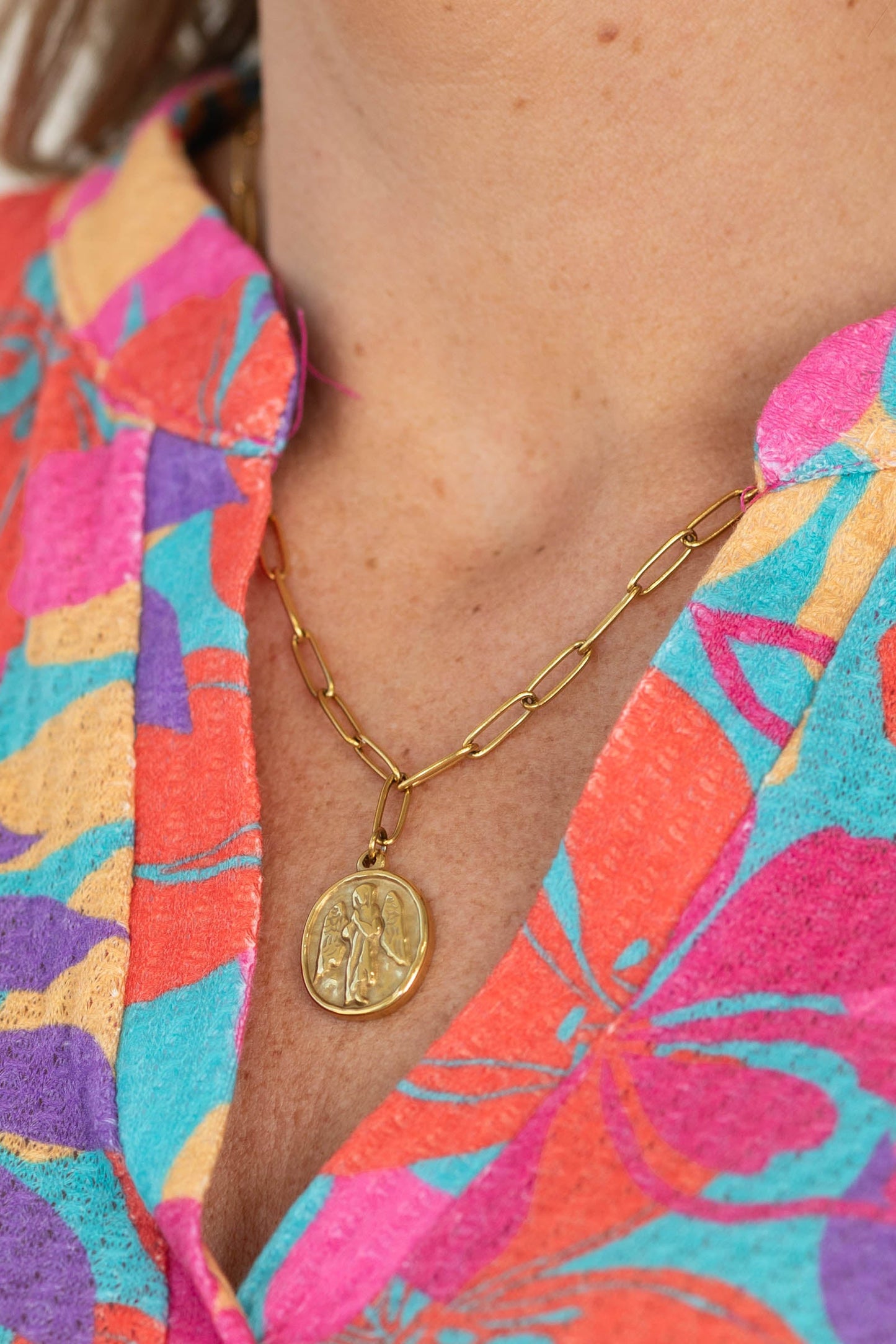 Angel Pendant Necklace