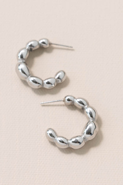 Bloom Hoop Earrings