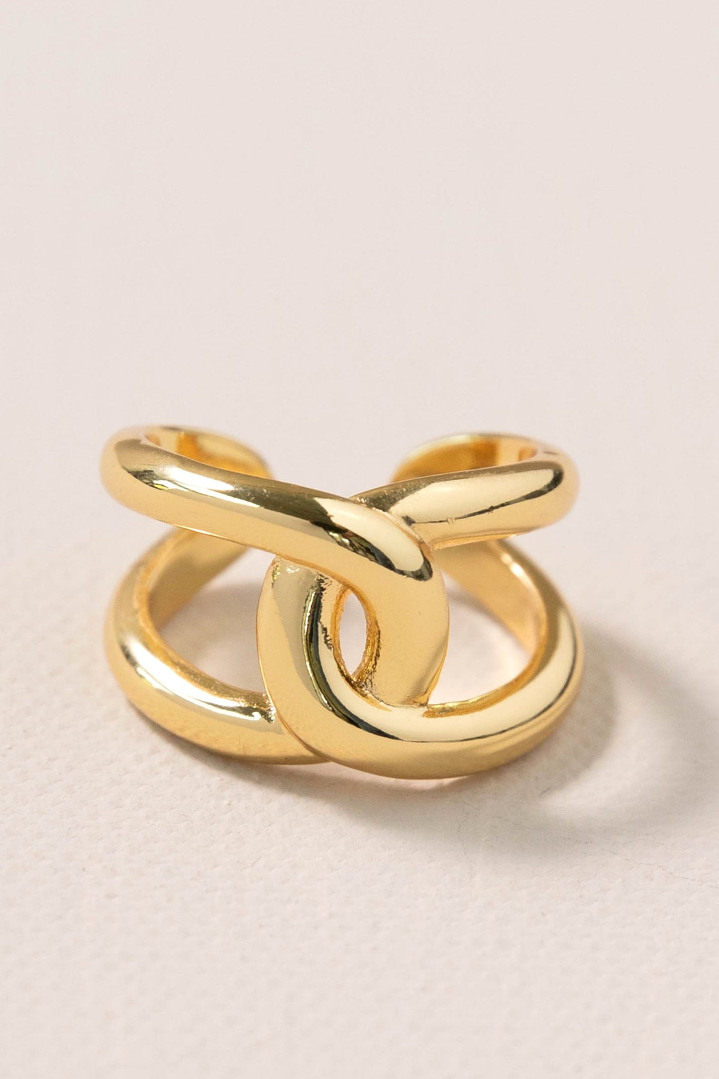 Adjustable Knot Ring