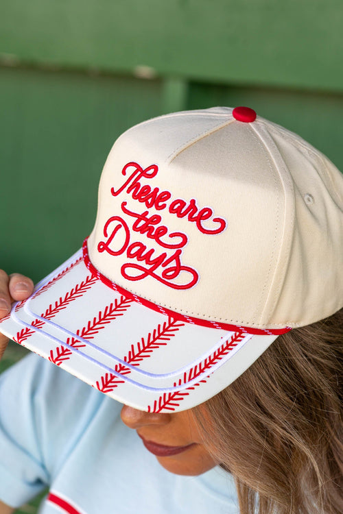 Baseball These are the Days Hat