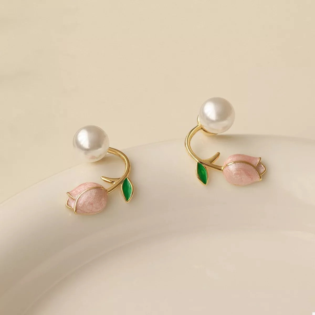 Flower Stud Earrings