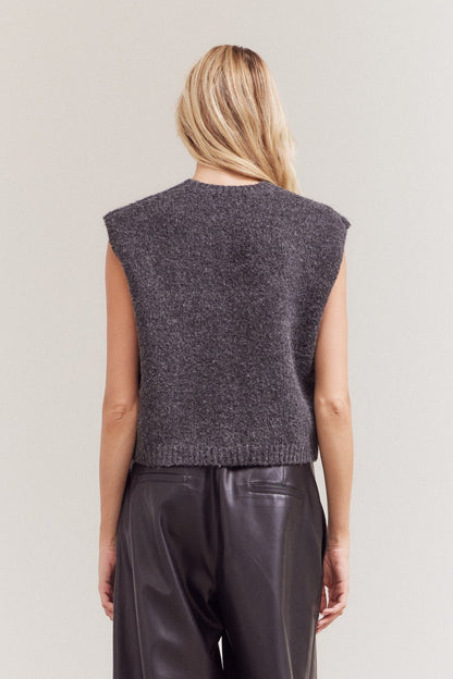 AMY KNIT SWEATER VEST