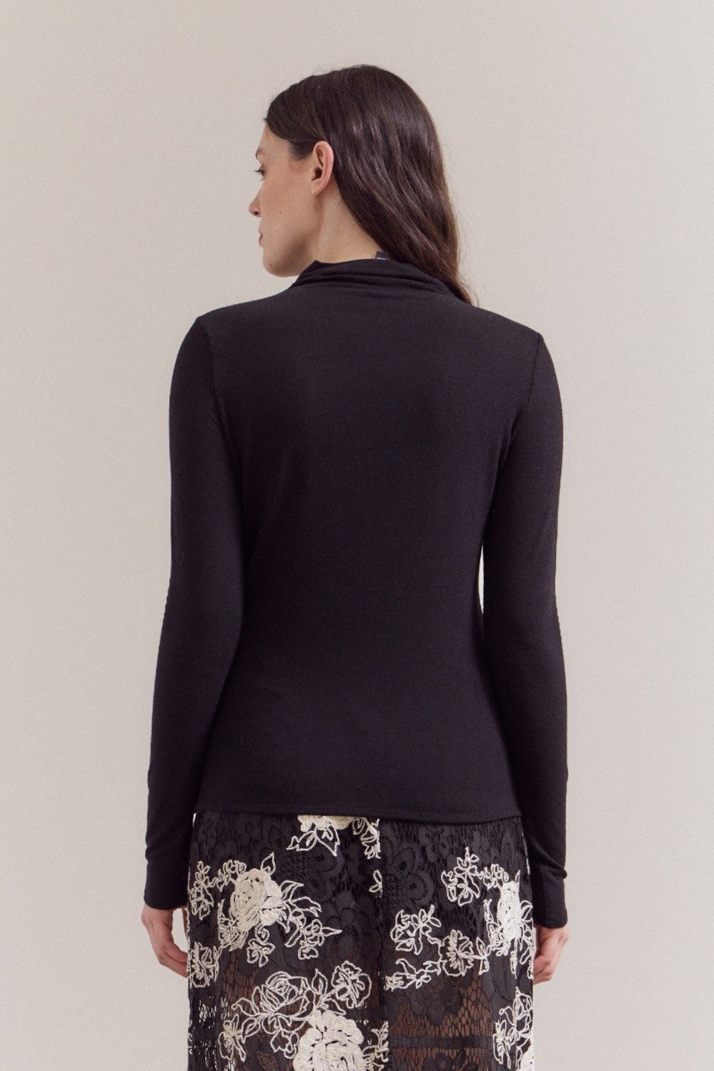 DANIELA MOCK NECK TOP