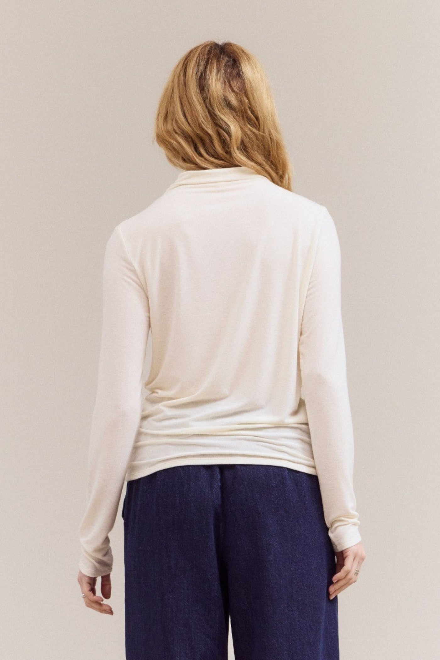 DANIELA MOCK NECK TOP