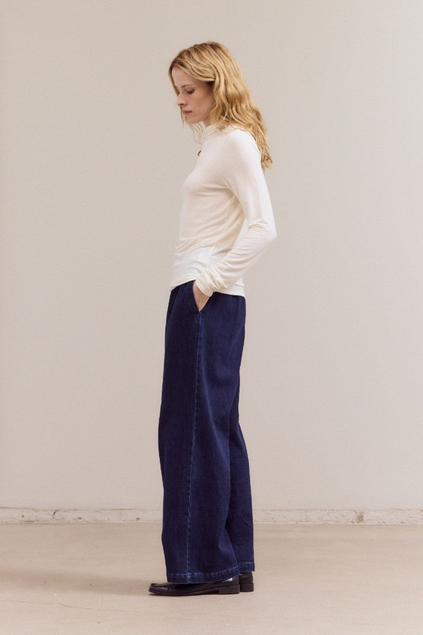 DANIELA MOCK NECK TOP