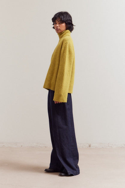 CECE CITRON SWEATER TOP