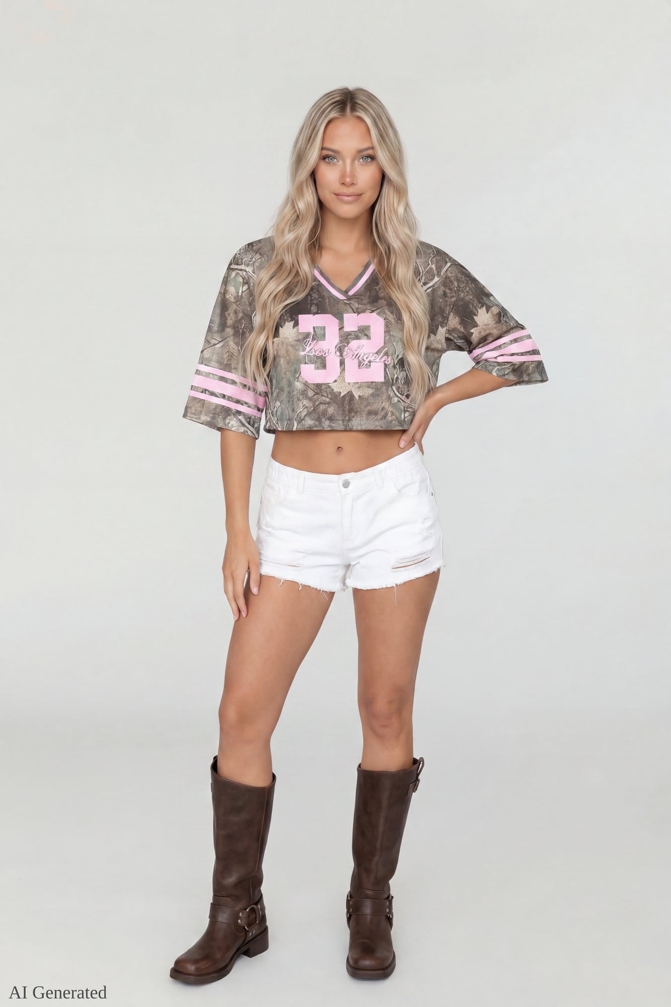 Mesh Cropped Jersey