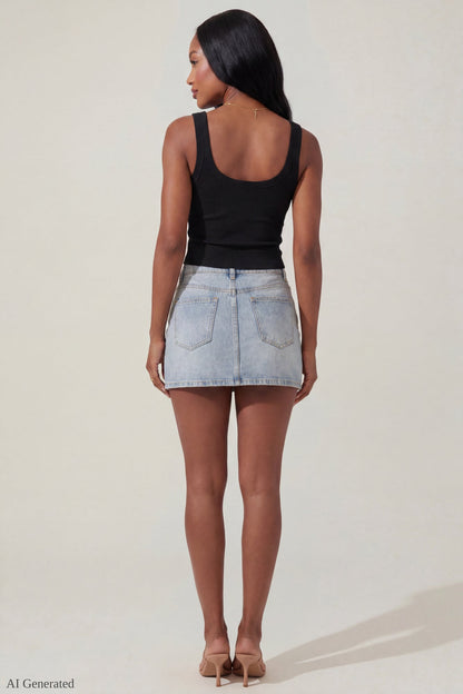 Teardrop Beaded Tank