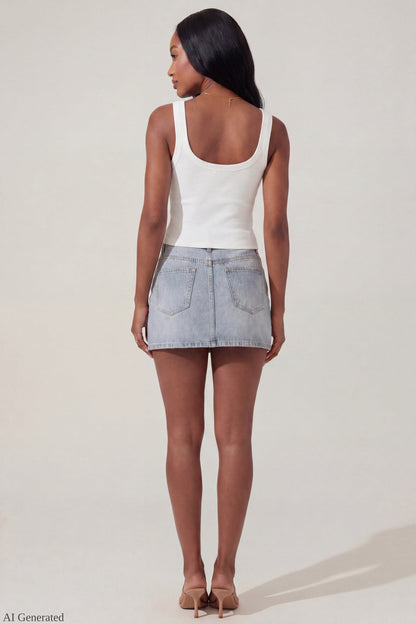 Teardrop Beaded Tank