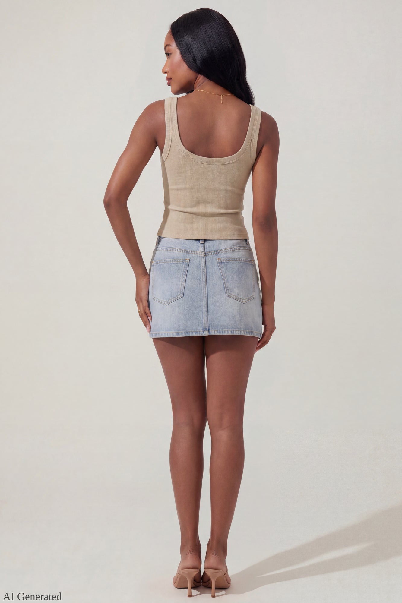 Teardrop Beaded Tank