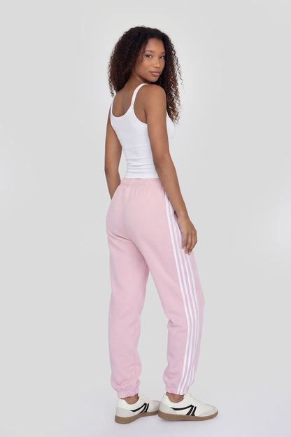 Striped Side Fleece Jogger