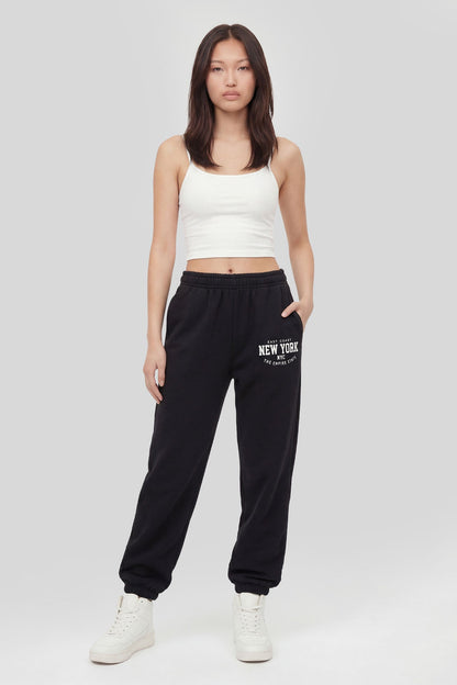 New York Graphic Fleece Jogger