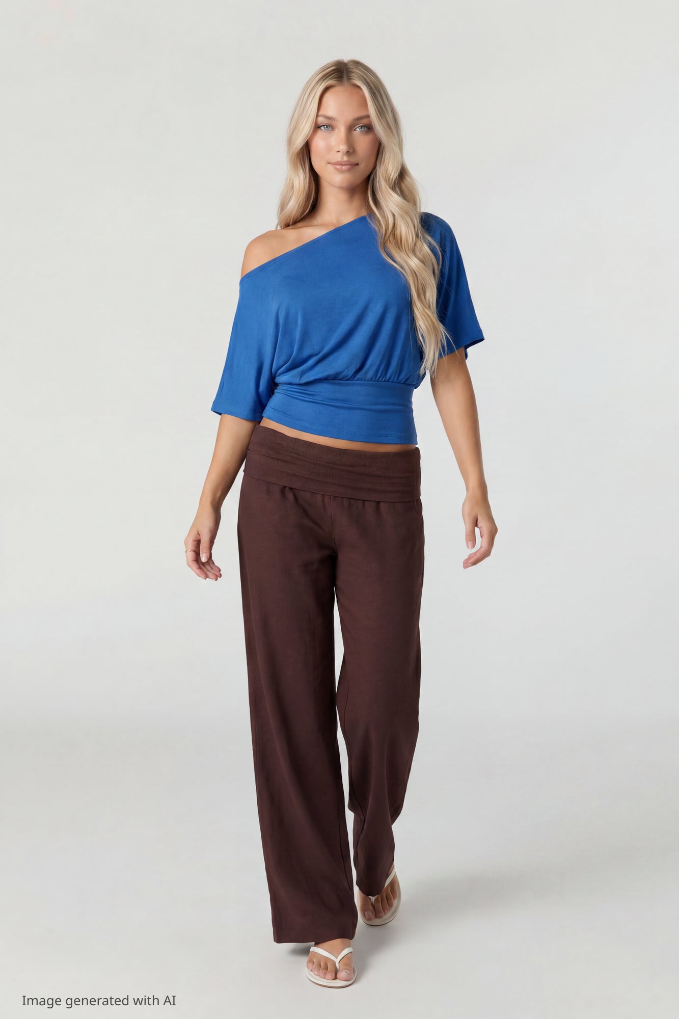 Off Shoulder Cinched Top