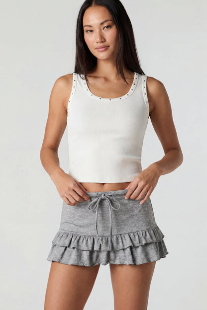 Ruffle Mini Skirt
