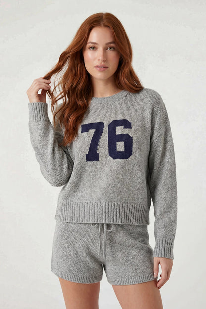 Sweater & Knit Short Set
