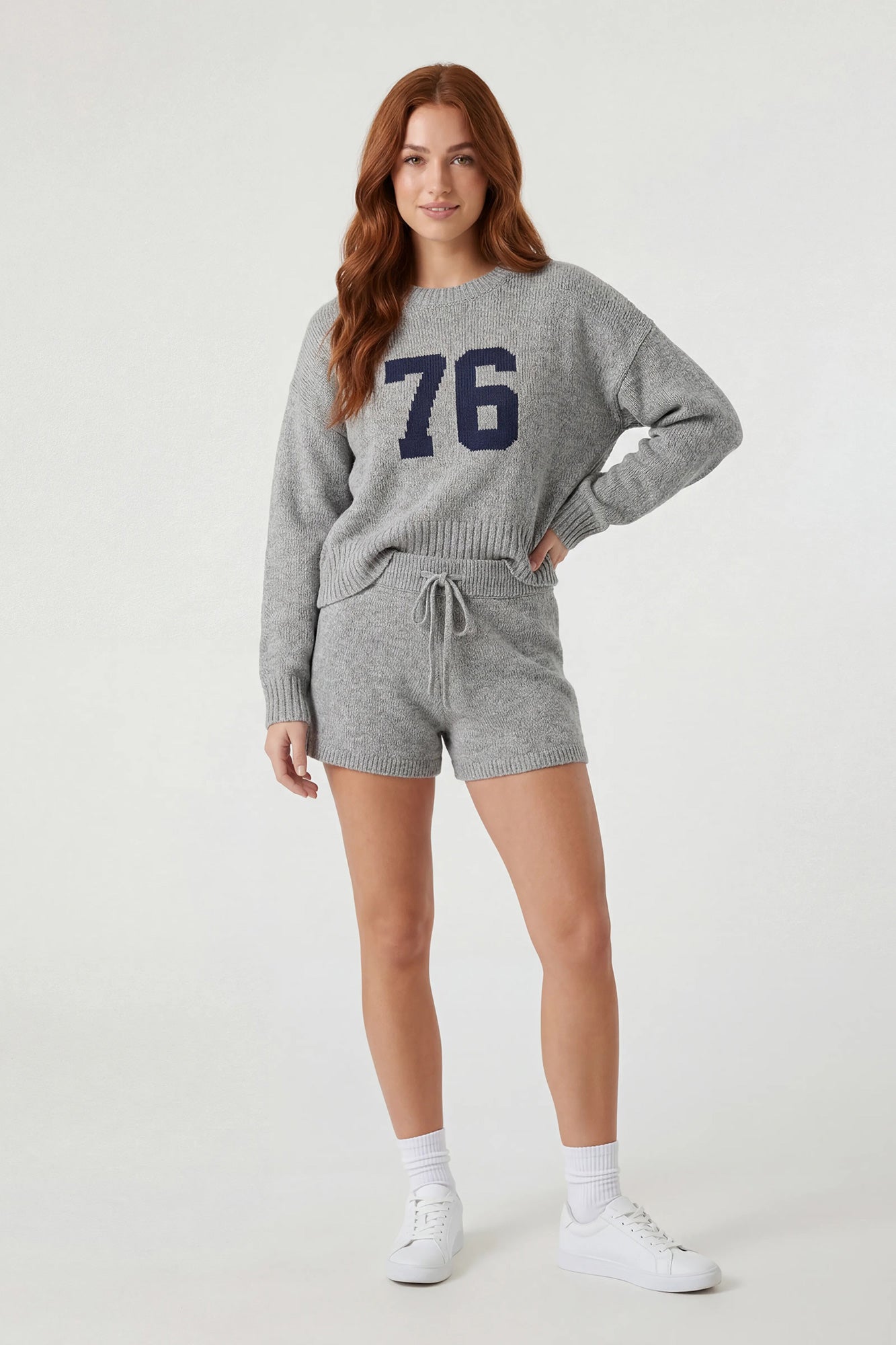 Sweater & Knit Short Set