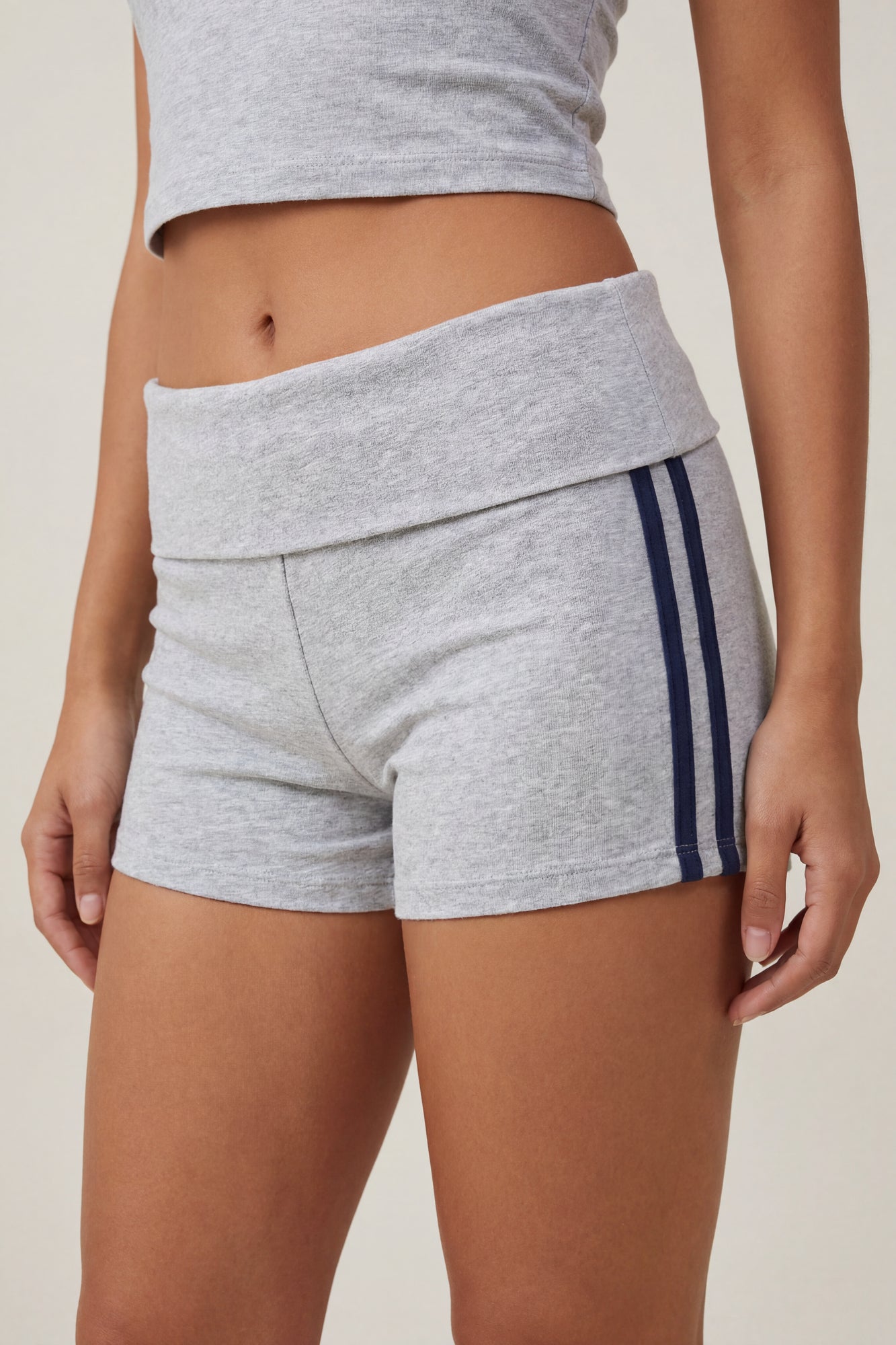 Foldover Waist Shortie