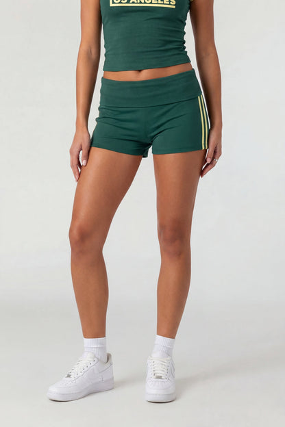 Foldover Waist Shortie