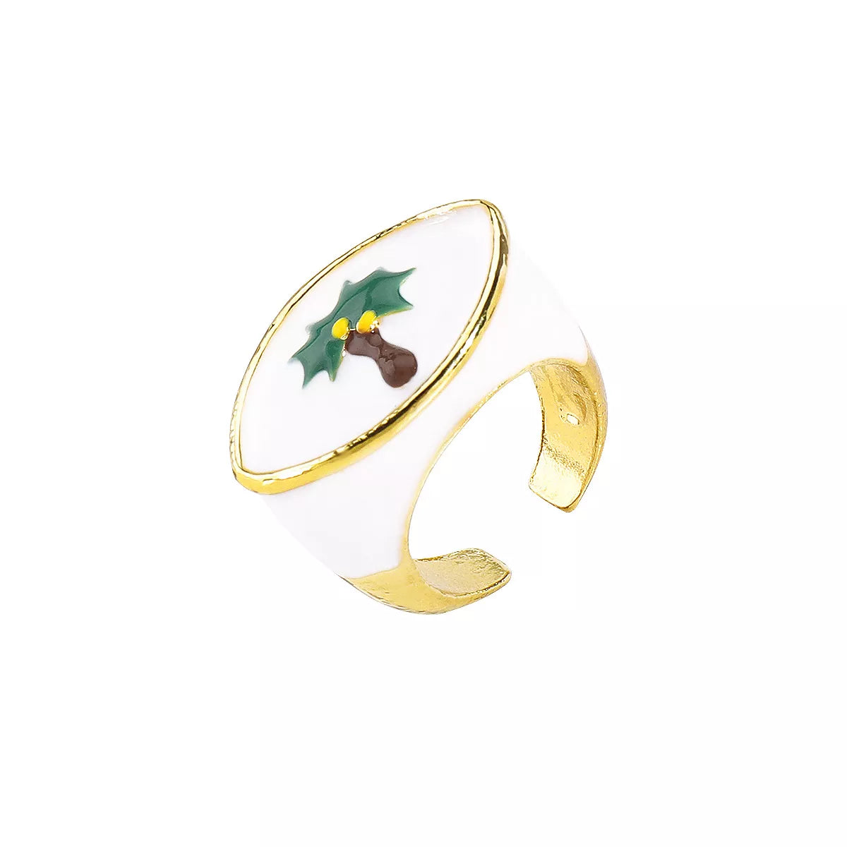 18K Gold-Plated Open Ring