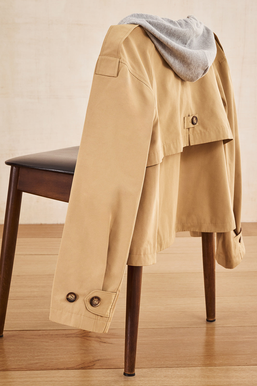 Benny Cropped Trench Jacket