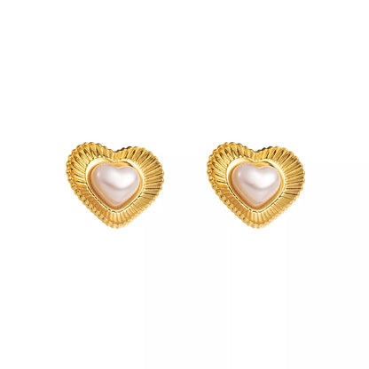 18K Gold-Plated Stud Earrings