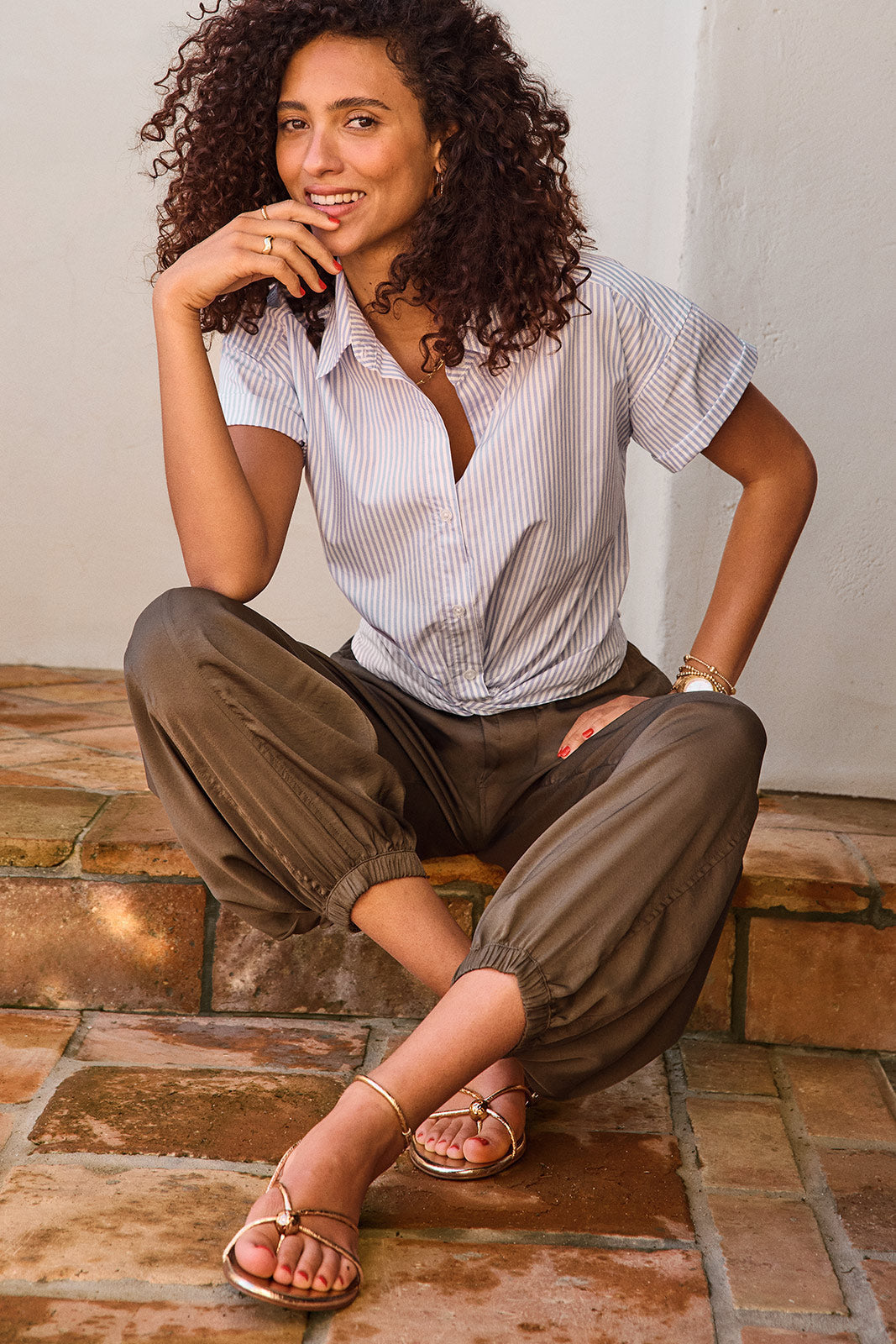 Annie Waist Detail Shirt