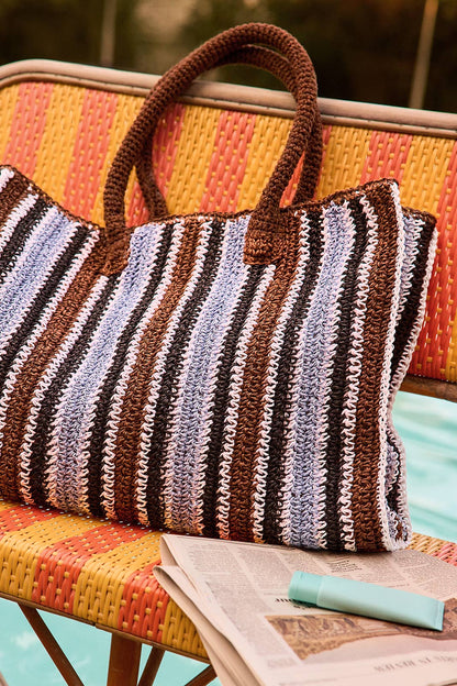 Brandi Raffia Tote