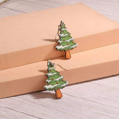 Christmas-Themed Dangle Earrings