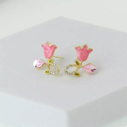 Flower Stud Earrings