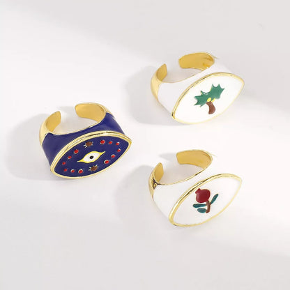 18K Gold-Plated Open Ring