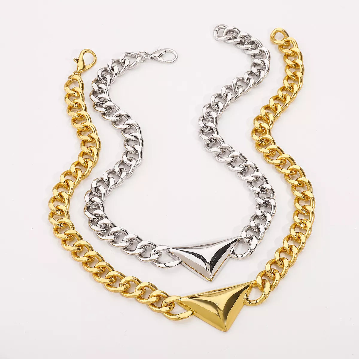 Alloy Geometric Necklace