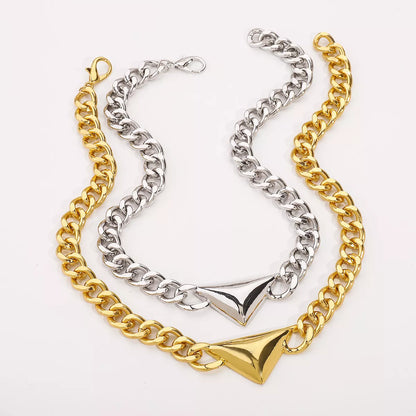 Alloy Geometric Necklace