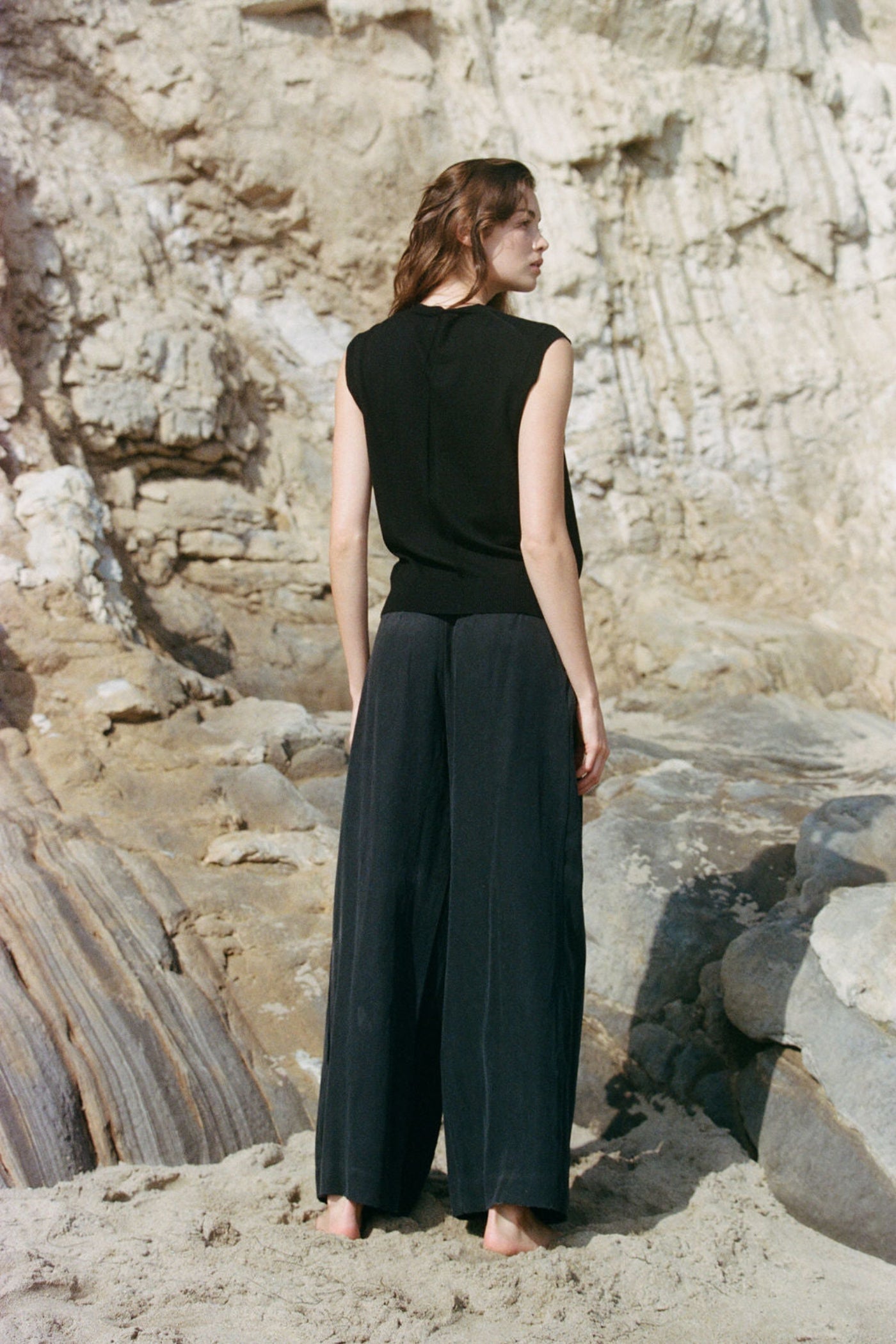 MASHA CASHMERE VEST TOP